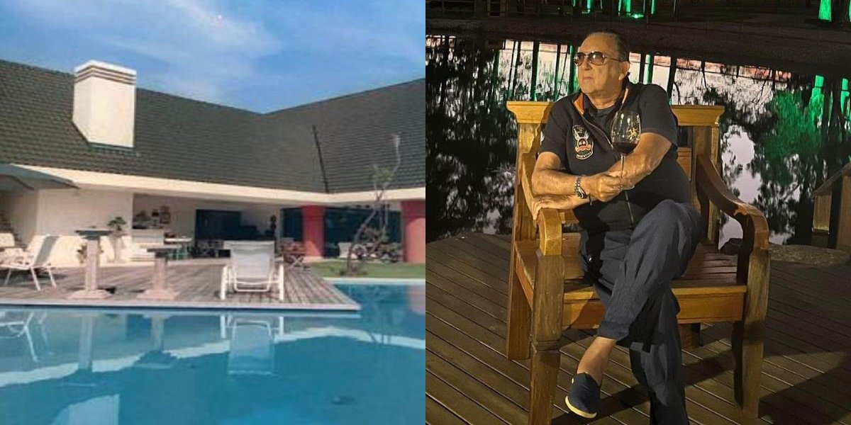 Por causa de dívida com banco, mansão de Galvão Bueno vai a leilão