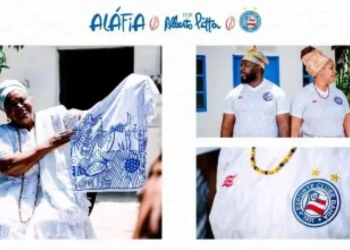 Alberto Pitta assina novo uniforme do Bahia em homenagem às religiões de matriz africana