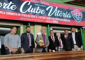 Câmara Municipal de Salvador homenageia Vitória por título da série B