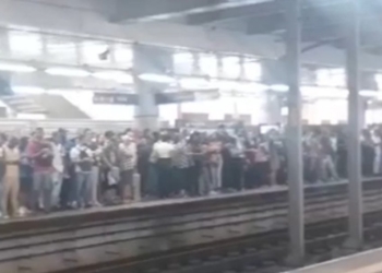 Linha 2 do metrô apresenta lentidão entre as estações Pernambués e Aeroporto