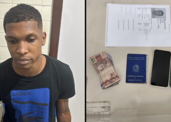 Jogador com passagem pelo futebol baiano é preso em flagrante roubando em praia de Lauro de Freitas