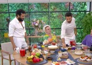 Cauã Reymond invade programa Mais Você: “No Encontro não tinha comida”