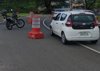 Óleo na Pista: Avenida Bonocô tem transito interditado