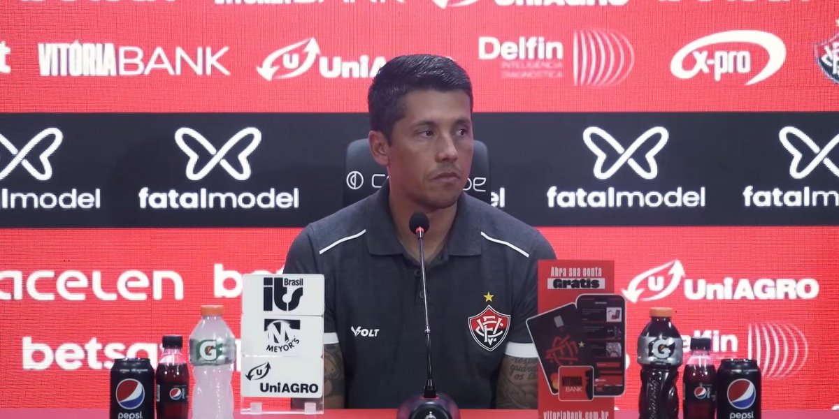 Carpini comenta bom jogo entre o Vitória e o Flamengo