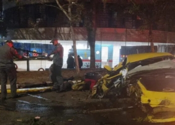 Motorista de porsche que atropelou motociclista passa por audiência de custódia