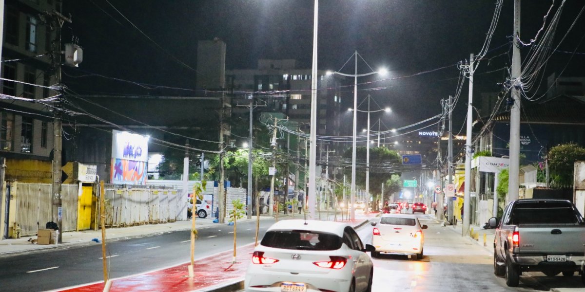 Prefeitura de Salvador renova iluminação do Rio Vermelho
