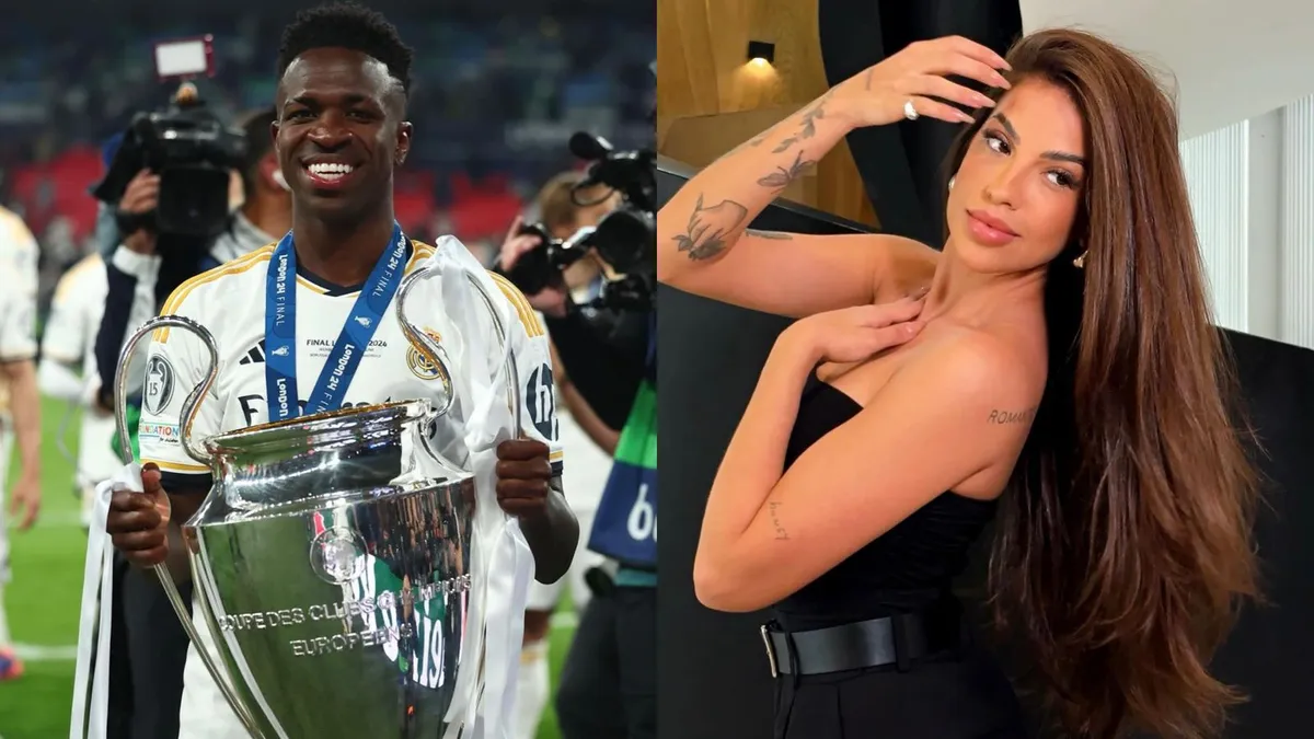 Vini Jr. posta foto fofa e se declara à affair: “Muito amor”