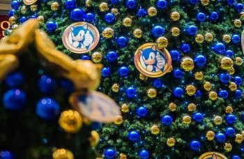 Shopping de Salvador lança Natal temático inspirado no Sonic