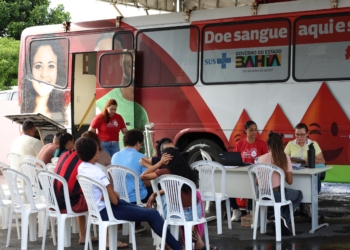 Hemoba amplia coleta de sangue com hemóvel e posto temporário em Salvador