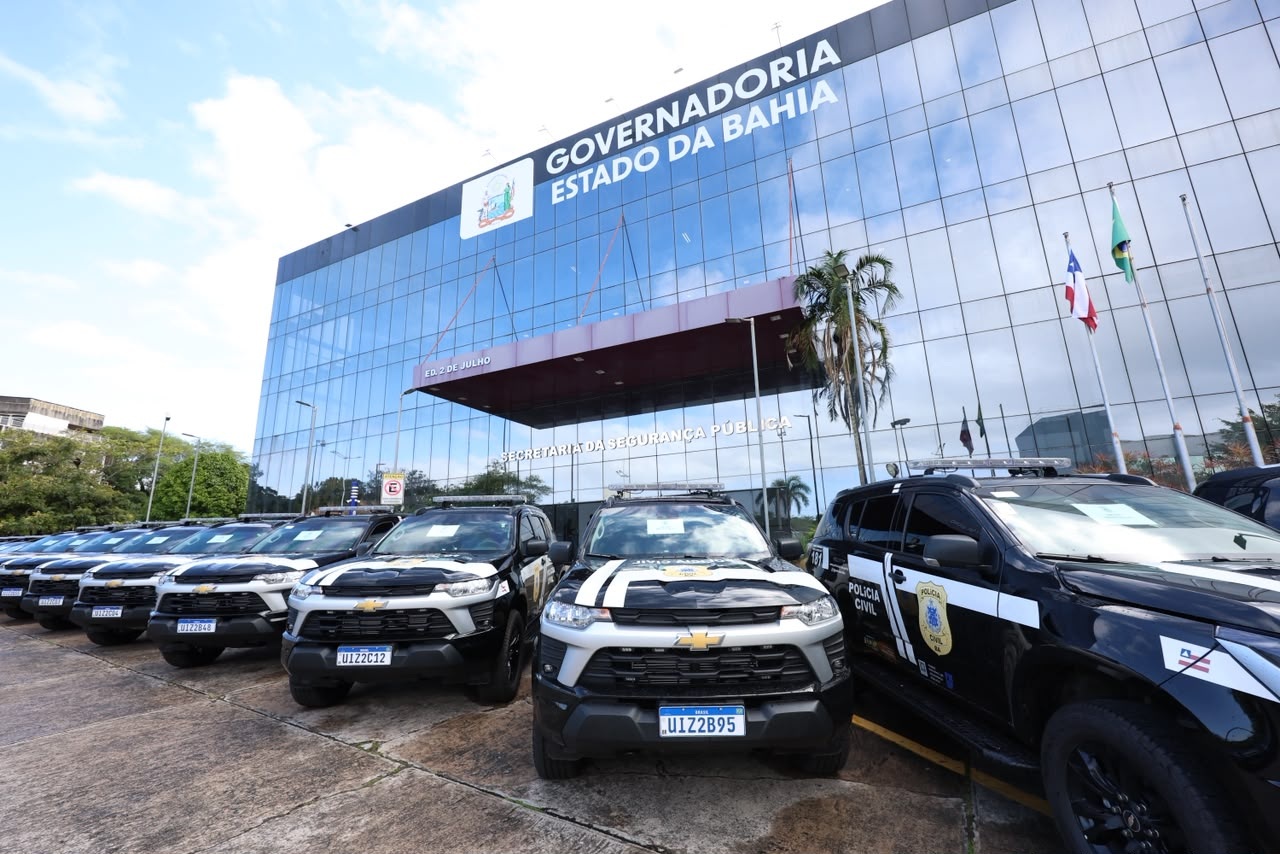 Governo reforça ações de inteligência com 54 novas viaturas semiblindadas para Polícia Civil