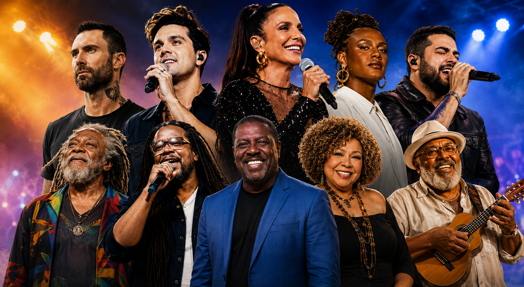 Salvador terá Maroon 5, Ivete Sangalo, Luan Santana e grandes shows até o fim de 2026